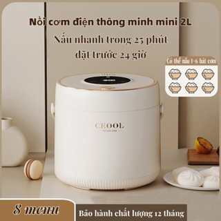 Nồi Cơm Điện Tử Ceool Chảo chống dính đa năng thích hợp cho 1-2 người 9 chức năng chính