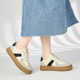 Giày Thể Thao Nữ MWC A164 - Thể Thao Nữ Đế Cao 3CM Kiểu Dáng Sneaker Phối Màu Cực Xinh