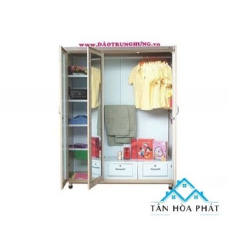 Tủ sắt quần áo lắp ráp trung hưng - TSLR20