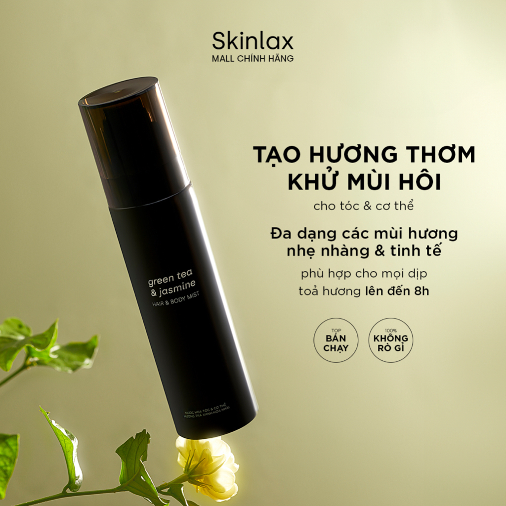 Nước Hoa Tóc & Cơ Thể - Hair & Body Mist SKINLAX 100ml
