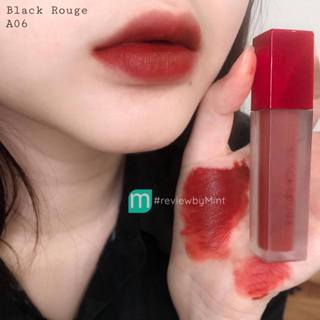 [ Black Rouge  ] Son Kem Black Rouge Air Fit Velvet Tint Màu Đỏ Gạch A06