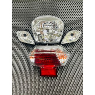 Pha đèn, Xi nhan, Đèn hậu Wave 125s / Future 2 Up Wave đầu dồ đời ( 2002 - 2006 ) hãng HMA thailand.