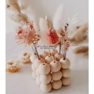 [Khuyến mãi] Hạt gỗ tròn, làm macrame, handmade, decor