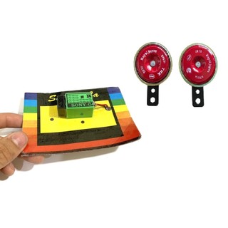 Combo Nhại còi và Còi 12V