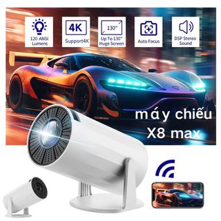  Máy chiếu mini HY300pro full HD Android 11.0 4K WiFi kép 2.4G+5G Bluetooth projection Kết nối điện thoại laptop máy tính 