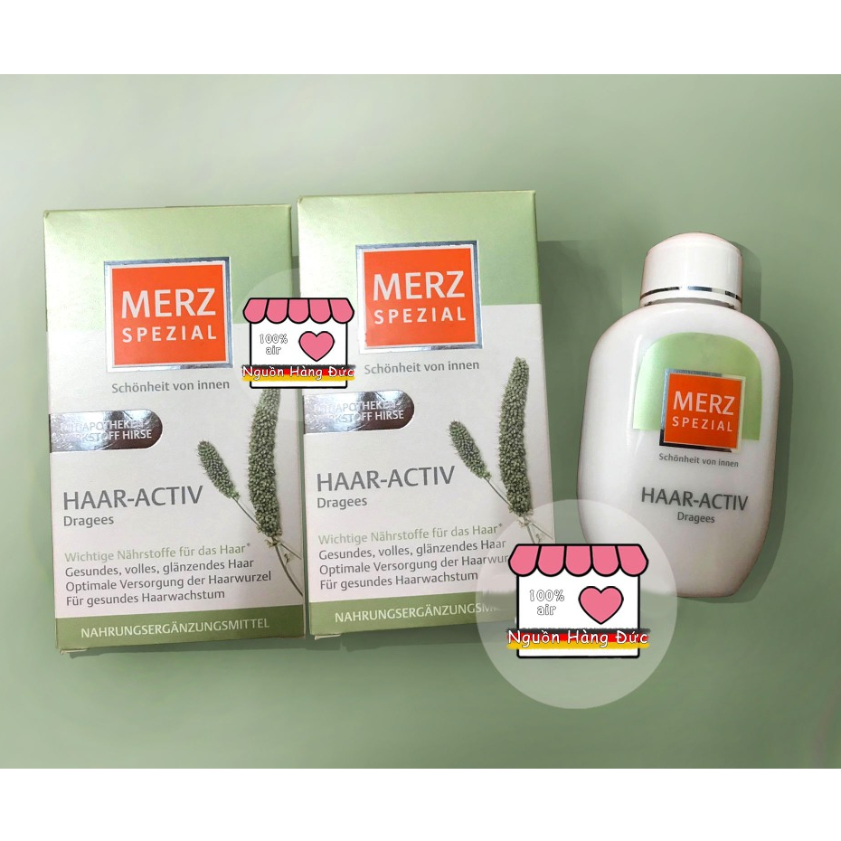 Viên uống mọc tóc, ngăn Rụng tóc Merz Spezial Đức, chăm sóc tóc bóng khỏe- Nguồn hàng Đức