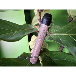 Vỏ bọc thân micro không dây - Vỏ bọc tay micro đính đá