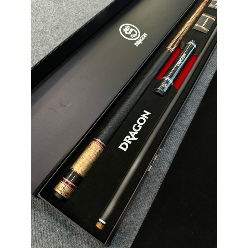 [dragon]Combo Cơ Bida/Gậy Bida Lỗ Dragon Legend Series Ngọn Full Carbon-Full Bộ Tặng Kèm Bao Cơ