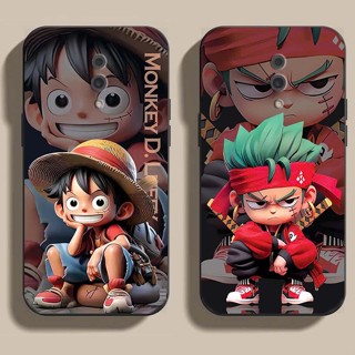 Ốp lưng Oppo K3 cạnh viền vuông, có bảo vệ camera in hình ONE PIECE, GOKU