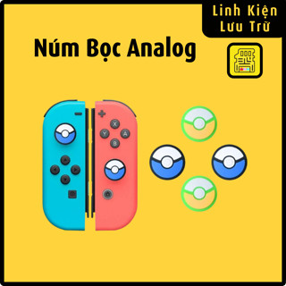  Set 2 Bọc Núm Silicone Cần Analog tay cầm Nintendo Switch 
