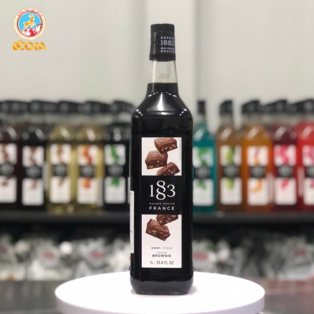 SYRUP 1883 BÁNH BROWNIE 1L - BROWNIE 1883 SYRUP