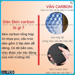Miếng dán mặt lưng skin carbon Xiaomi Redmi 10