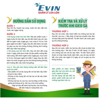 Quản lý lúa lộn EVIN (500g)