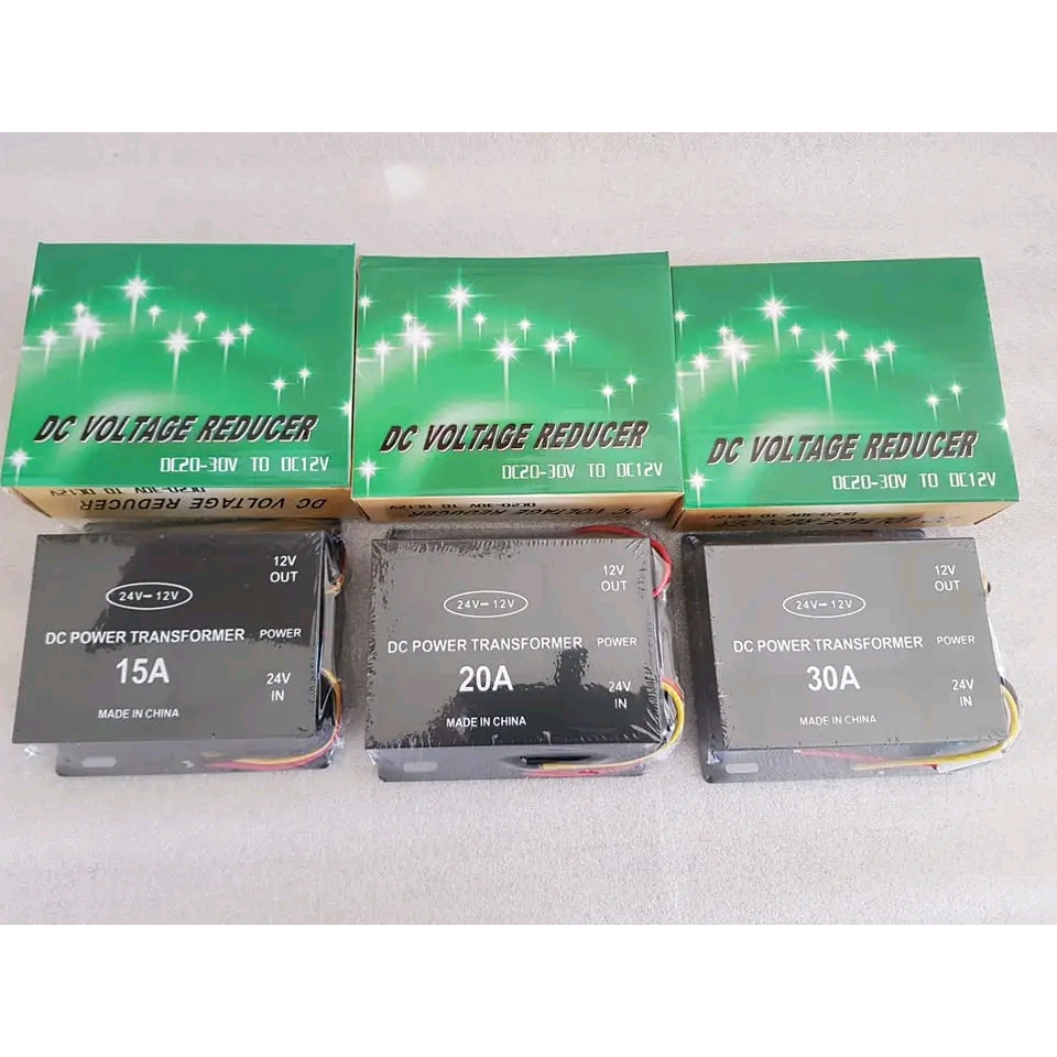 Bộ đổi nguồn DC 24V sang DC 12V