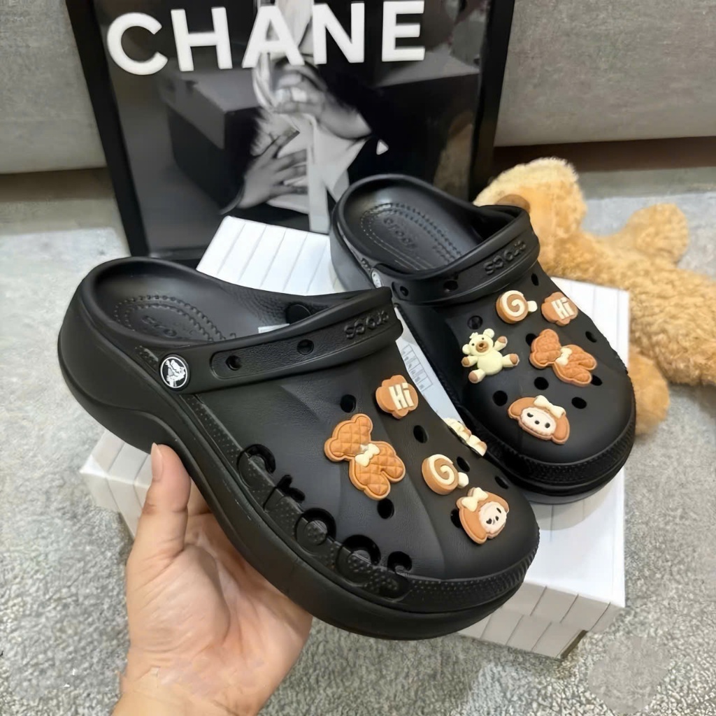 Dép Crocs nữ BAYA PLATFORM CLOGS Xăng Đan Đế Xuồng Cao 5P , Giày Sục Crocs sandal Đi Biển Giày Chống Trượt Hàng Cao Cấp | BigBuy360 - bigbuy360.vn
