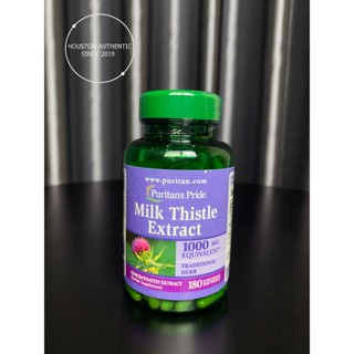   Date 01 2027   Viên uống bổ gan  làm mát gan Puritan's Pride Milk Thistle Extract 1000mg 180 viên _ Live tại Mỹ 