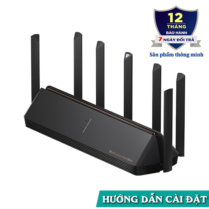 Bộ phát Wifi Router Xiaomi AX6000 AIoT băng tần kép - Wifi 6 6000Mbps - Mesh - kết nối 248 thiết bị