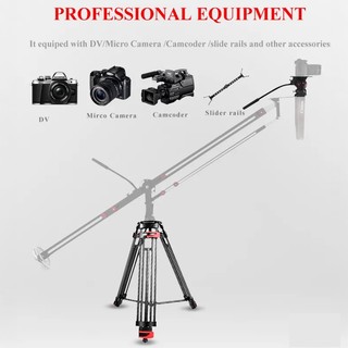 Chân Máy Quay Miliboo MTT602A Hợp Kim Nhôm Cao Cấp – Tải Trọng 10kg, Chiều Cao 193cm