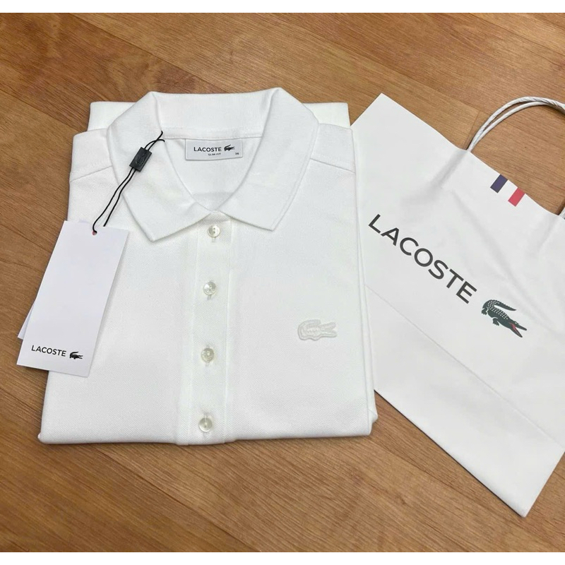 Áo Nữ Lacoste Polo Slim 4 Cúc