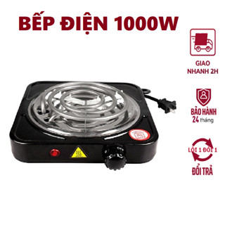  Bếp Hơ Lá Trầu   freeship   bếp điện mini 1000W bếp xông sau sinh --Bảo hành 6tháng 