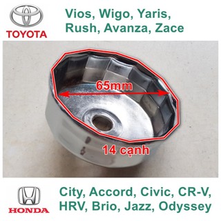 Cảo mở lọc nhớt xe Honda City, Honda Civic, Honda CR-V, Honda HRV, Honda Brio, Honda Jazz, Honda Accord, Honda Odyssey