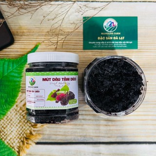  Mứt Dâu Tằm Dẻo sạch nhà làm Mangline Farm Đà Lạt 400g Đồ ăn vặt thơm ngon sử dụng với bánh mỳ rất ngon Đặc sản Đà Lạt 