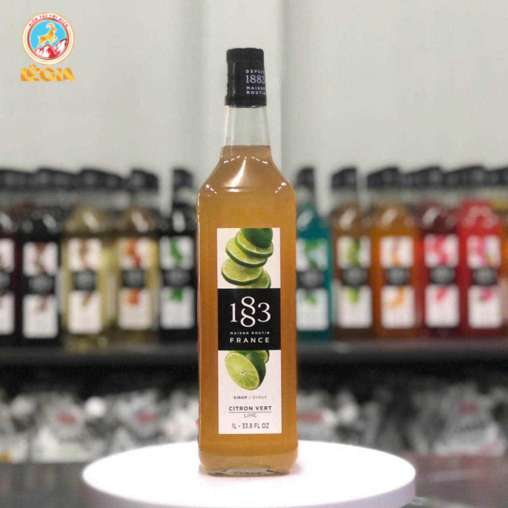 SYRUP 1883 CHANH XANH 1L - LIME 1883 SYRUP