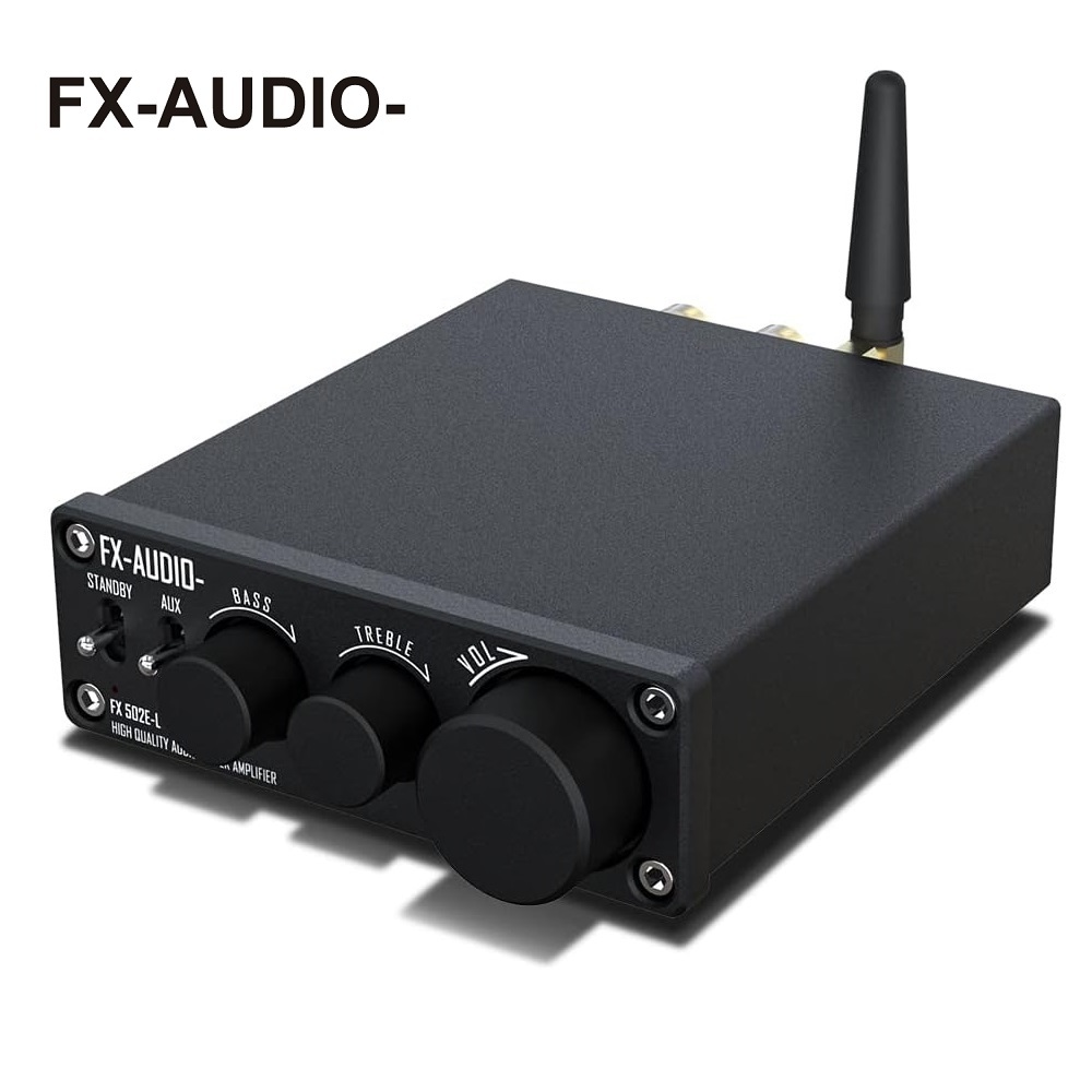 Bộ khuếch đại âm thanh FX-Audio FX 502E-L Class D Công Suất 2x75W 4 Ohm Bluetooth 5.1