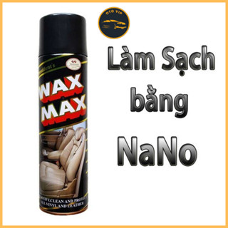 Bình Wax Max Vệ Sinh Làm Sạch Nội Thất Ghế Da Túi Sách - Chai Xịt Đánh Bóng Ô Tô Xe Máy - Bình Xịt Đánh Bóng Và Làm Sạch
