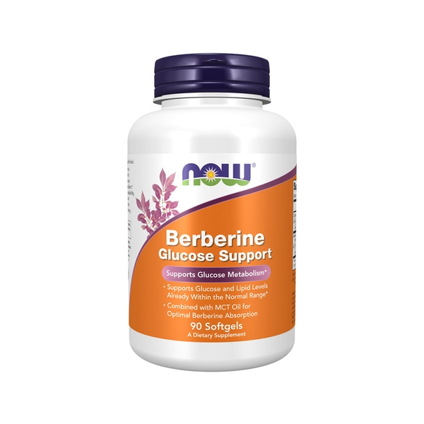 Viên uống Now Berberine Glucose Support - Hỗ trợ kiểm soát đường huyết nhập khẩu Mỹ - Gymstore
