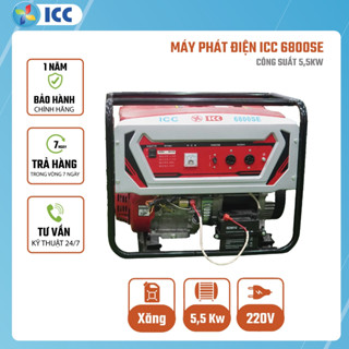 Máy phát điện ICC 6800SE 5,5 Kw 220V đề nổ
