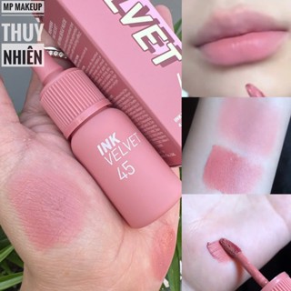 Son kem Ink 45- Pink beige nude - Màu base hồng baby