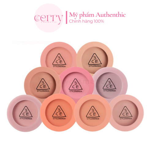 Phấn má hồng  𝟑...𝐂...𝐄  Mood For Blossom Face Blush