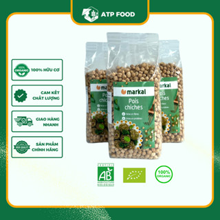 Đậu Gà Hữu Cơ Markal Không Gluten, Gói 500g Chính Hãng, Hạt Dinh Dưỡng Không Biến Đổi Gen, Giàu Dưỡng Chất– ATP Food