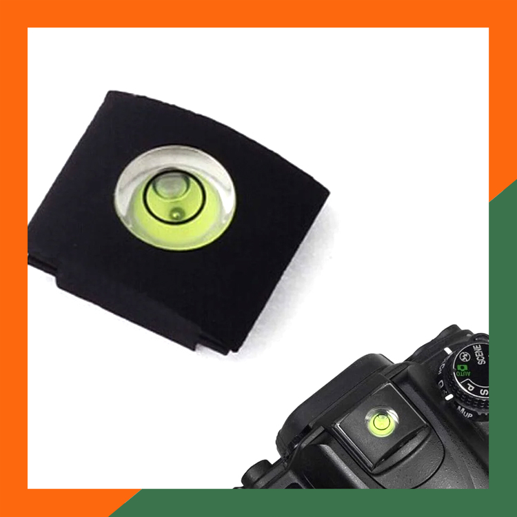 Nắp đậy Hot shoe có hạt thủy cân bằng máy ảnh