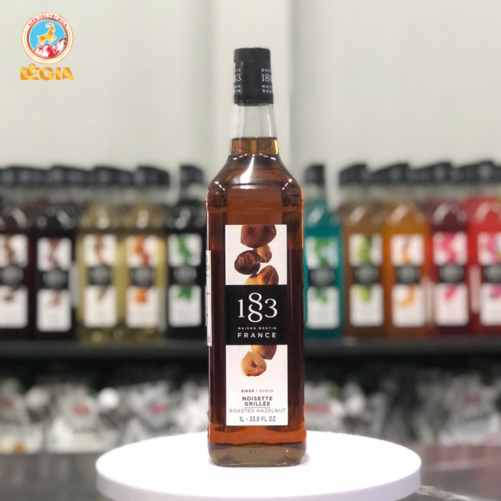 SYRUP 1883 HẠT PHỈ NƯỚNG 1L - ROASTED HAZENUT 1883 SYRUP