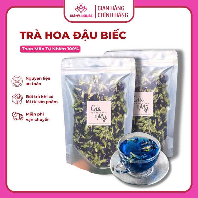 Hoa Đậu biếc khô gói 50gr - 100gr
