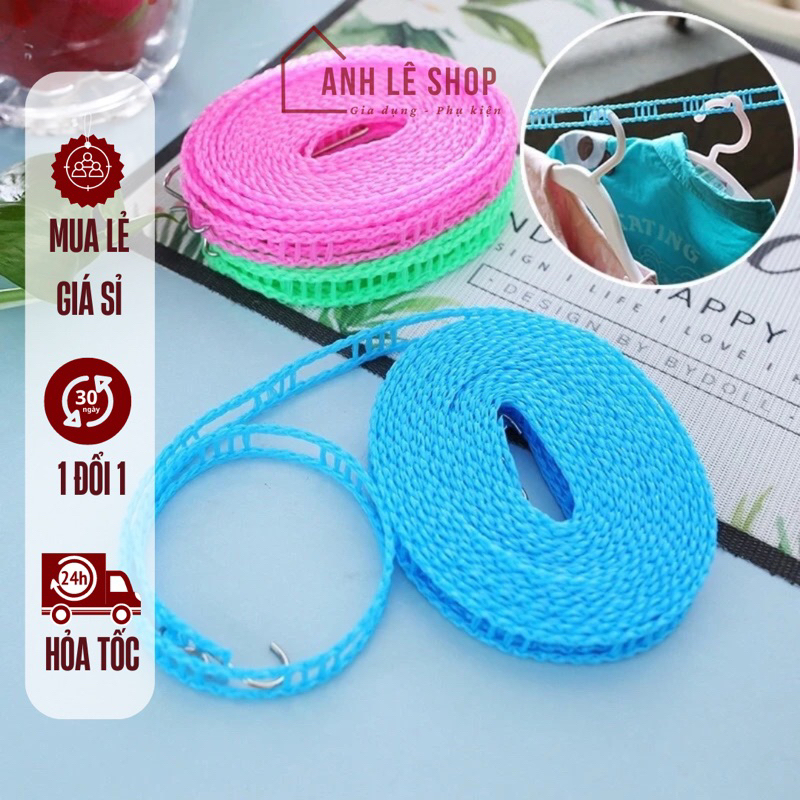Dây Phơi Đồ Phơi Quần Áo Thông Minh 5M