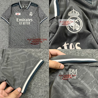 [FAN] REALmùa24/25 - Áo Bóng Đá bản FAN hàng Thái cao cấp - REAL Xám(FAN)