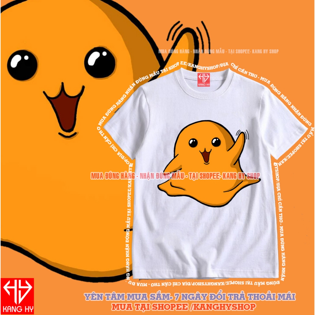 Áo Thun in Hình SCP 999 Cute from nam nữ vải mềm mát F714