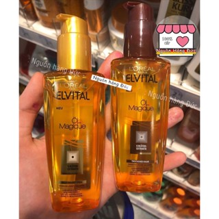 [Mẫu mới+bill] Tinh dầu dưỡng tóc Loreal elvital Đức - Nguồn hàng Đức