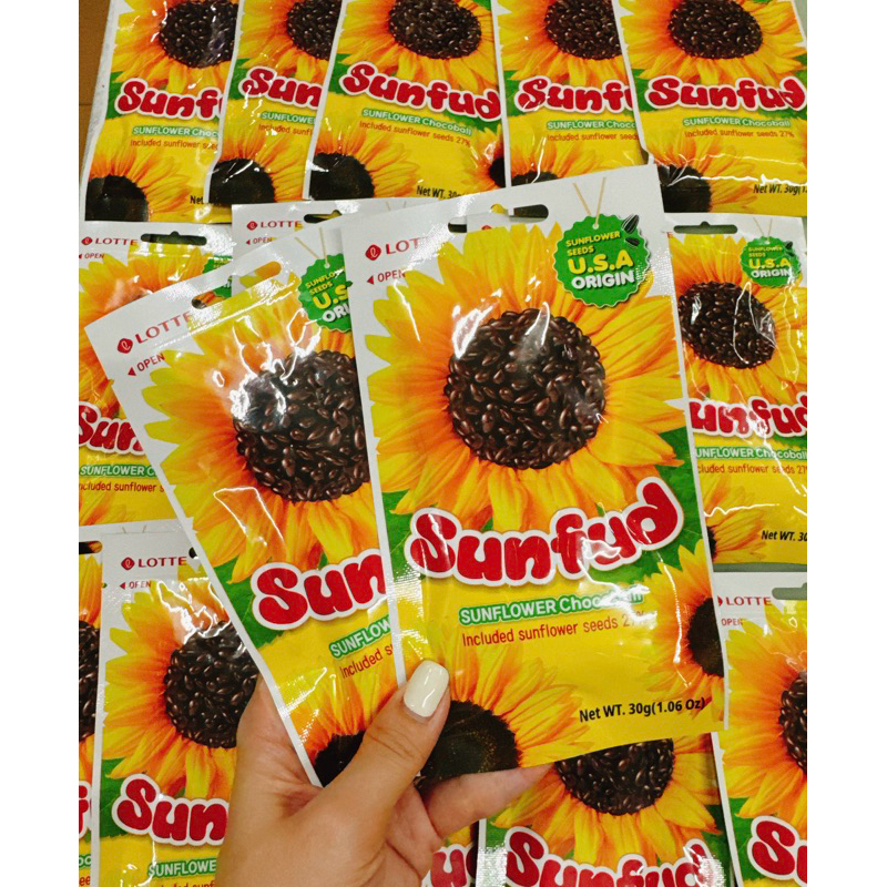 HẠT HƯỚNG DƯƠNG BỌC SOCOLA SUNFUD LOTTE 30G - 80G