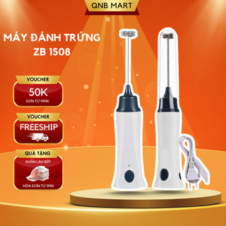  Máy Đánh Trứng Tạo Bọt Cafe ZB-1508 Máy Đánh Trứng Di Động Cầm Tay Dùng Pin Sạc 1 Cấp Độ Siêu Êm Dễ Sử Dụng 