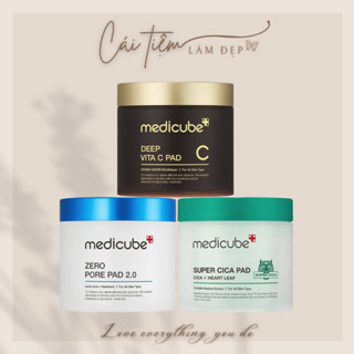Toner Pad Medicube Hàn Quốc Hỗ Trợ Làm Dịu Da, Mờ Thâm Nám - Hộp 70 Miếng