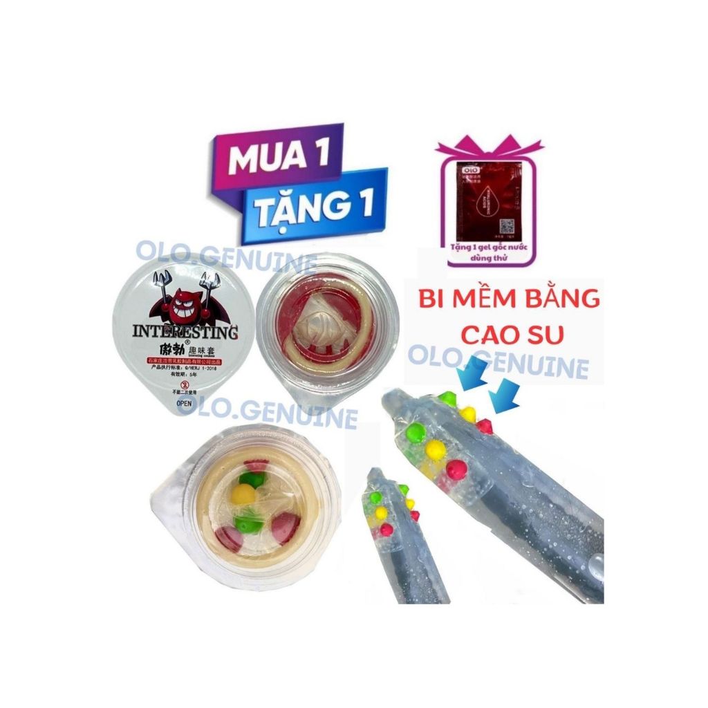 Bao cao su gai lớn 9 bi nhiều gel kéo dài thời gian