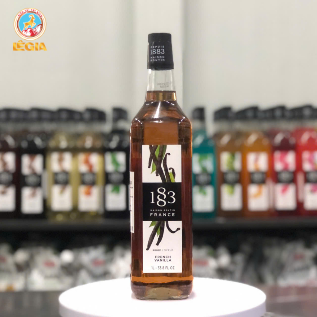 SYRUP 1883 VANI PHÁP 1L - FRENCH VANILLA 1883 SYRUP