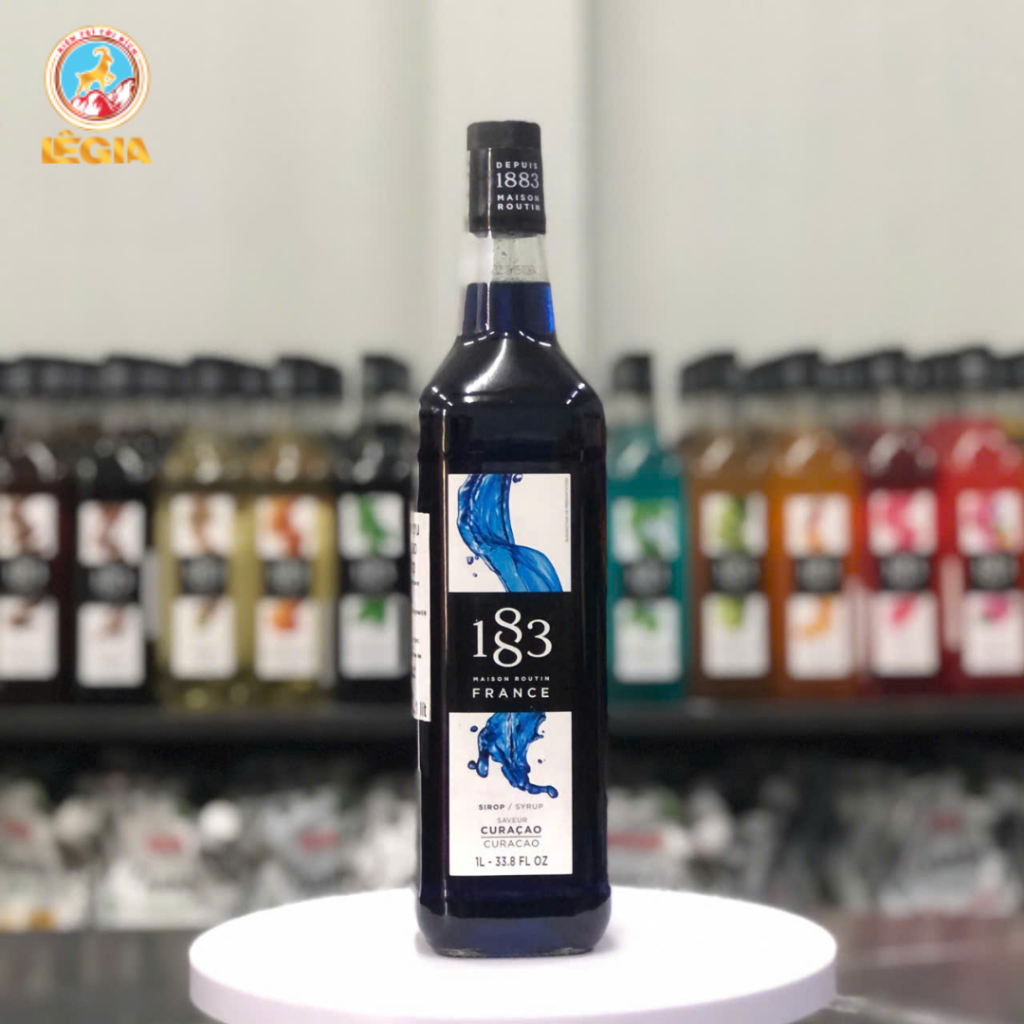 SYRUP 1883 VỎ CAM XANH 1L - CURACAO 1883 SYRUP
