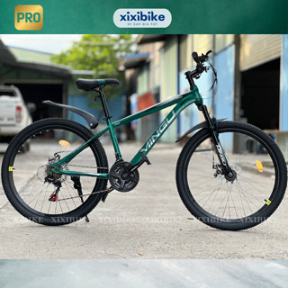 [MẪU MỚI PRO 2024]Xe đạp thể thao MINGU XIXIBIKE PRO 2024 26 inch vành nan tặng kèm bộ quà tặng phụ kiện đầy đủ theo xe