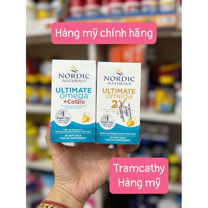 Nordic Naturals Ultimate Omega +Coq10 Softgels