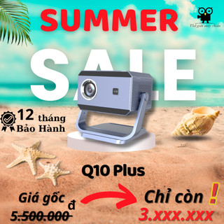   Máy Chiếu Xem Phim Q10 Plus 2024 Giọng Nói Chuột Bay   Mini FULL HD Hỗ Trợ 4K 